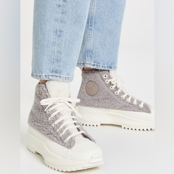 Converse Sherpa Plush Y2K 90s - Picture 1 of 10